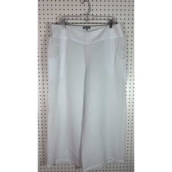 Habitat wide leg crepe pants size L - Picture 1 of 10